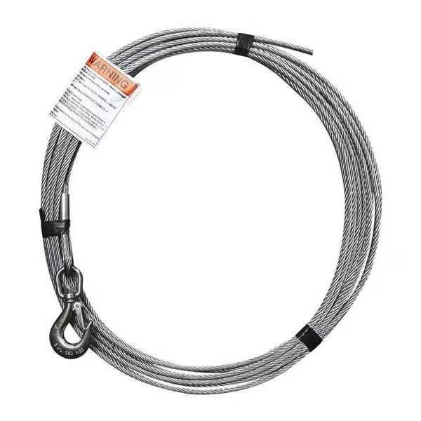 Cable Assembly, Galvanized, 1/4