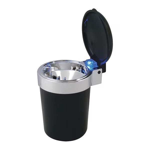 Self-Extinguishing Ashtray, w/Blue Led, Roadpro, Mfr#: RPVE-649LA
