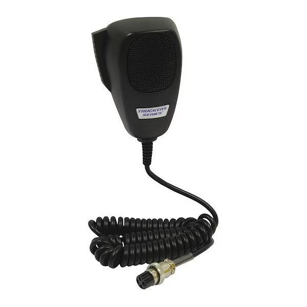 Dynamic CB Microphone, Black, 4 Pin, Roadpro, Mfr#: TM-2002