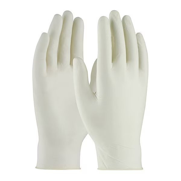 Ambi-dex Repel, Disposable Gloves, 5 mil Palm, Latex, Powder-Free, XL, 100 PK, White, Pip, Mfr#: 62-322PF/XL