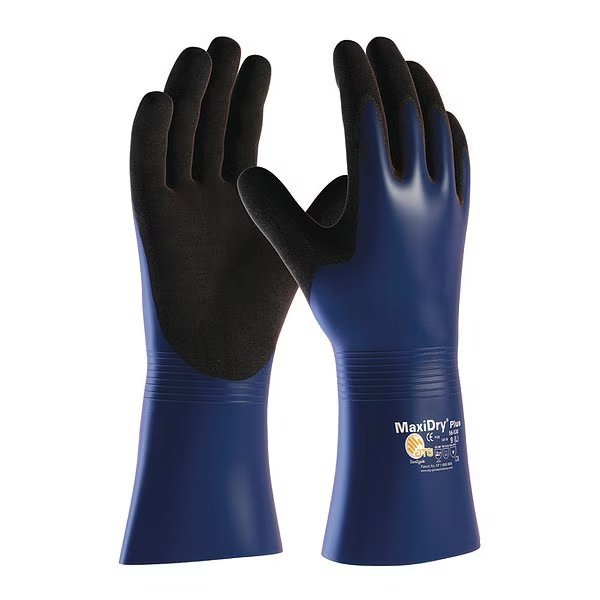 12" Chemical Resistant Gloves, Nitrile, 2XL, 12PK, Pip, Mfr#: 56-530/XXL
