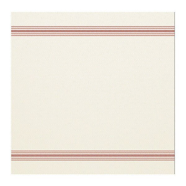 Dishtowel Pack, White/Red, Ultra Ply, PK250, Hoffmaster, Mfr#: FP1312