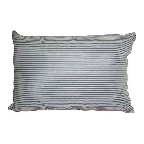 Striped, Grandma Pillw, 20"X28", Blue/White, Js Fiber, Mfr#: 27K6EGB