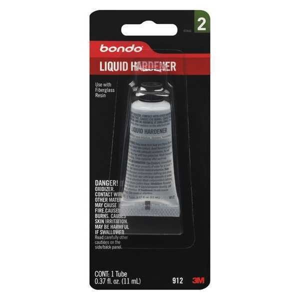 Liquid Hardener, 0.37 oz., PK6, Bondo, Mfr#: 912