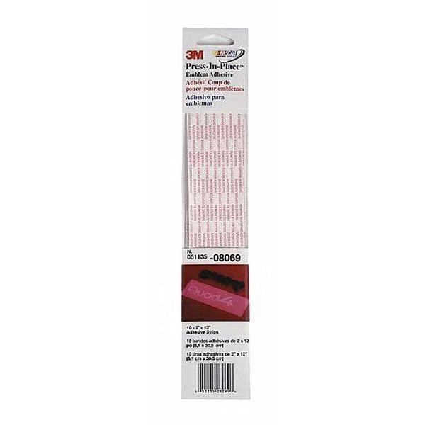 Press-In, Emblem Adhesive, 2