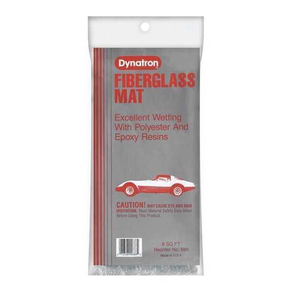 Fiberglass, Mat, 8 sq. ft., PK6, 3M, Mfr#: 688