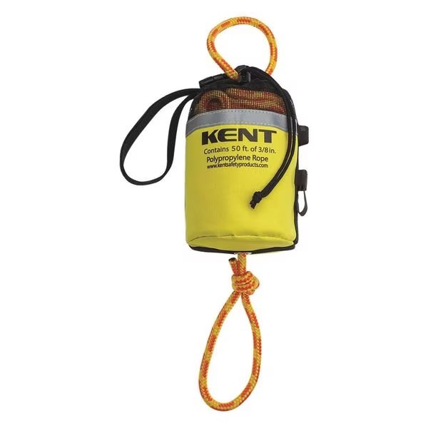 Rescue Throw Bag, With 50ft. Rope, Kent Safety, Mfr#: 152800-300-050-13