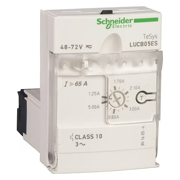 Ovrload Modul, 3 to 12A, Class 10, 3P, 24VAC, Schneider Electric, Mfr#: LUCB12B