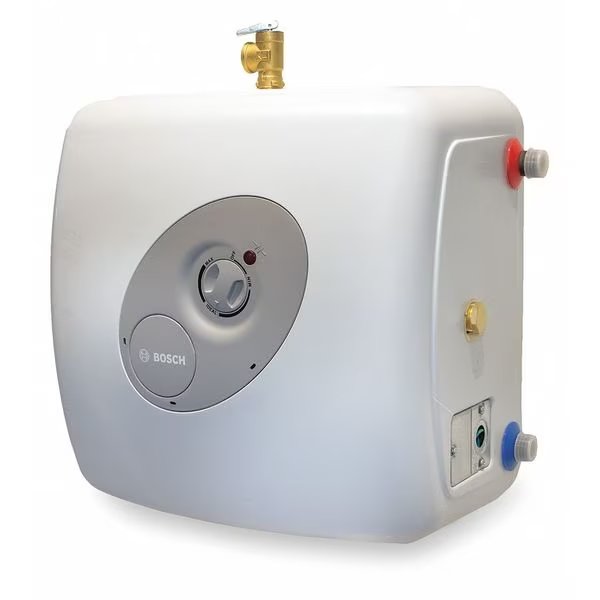 7 gal., 120VAC, 12 A Amps, Mini Tank Water Heater, Bosch, Mfr#: ES8