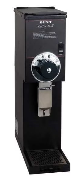 Black 2 lb. Bulk Coffee Grinder, Bunn, Mfr#: 22102.0000