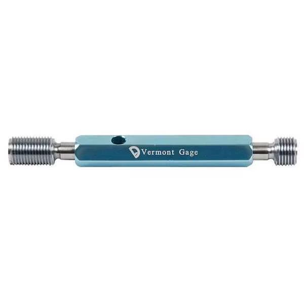 Go/No Go Plug Gage Assy, 7/16-14 UNC 2B, Vermont Gage, Mfr#: 301136540