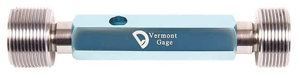 Go/No Go Plug Gage Assy, 1 1/4-12 UNF 2B, Vermont Gage, Mfr#: 301176040