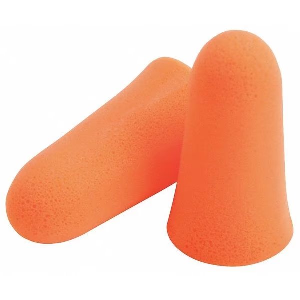 Mellows(R) Disposable Foam Ear Plugs, Bullet Shape, 30 dB, Orange, 200 PK, Moldex, Mfr#: 6820
