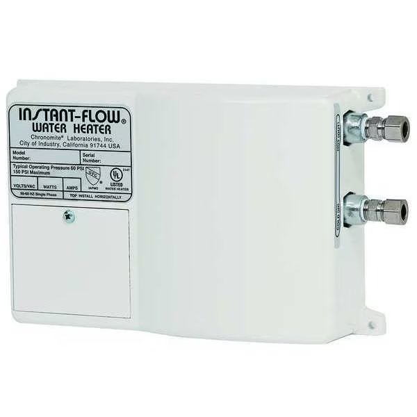 277VAC, 30 Amps, Both Electric Tankless Water Heater, Chronomite Labs, Mfr#: SR-30/277 HTR-I
