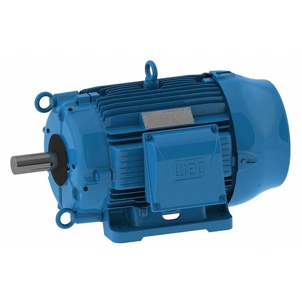 Cooling Tower Motor, Three Phase, 20 HP, 1,175 Nameplate RPM, 200V AC, 284/6T Frame, Weg, Mfr#: 02012ET3PCT286T-W22
