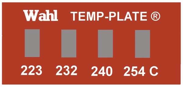 Non-Rev Temp Indicator, Kapton, PK10, Wahl, Mfr#: 101-4-223C