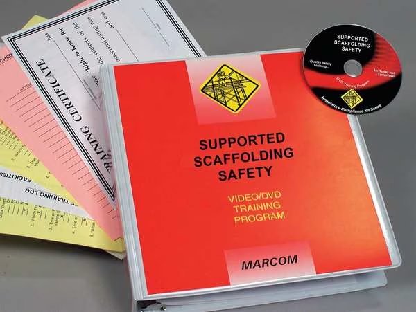 Supported Scaffolding Safety DVD Program, Marcom, Mfr#: V000SPS9EO