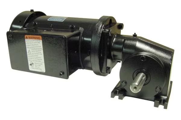 AC Gearmotor, 238.0 in-lb Max. Torque, 29 RPM Nameplate RPM, 208-230V AC Voltage, 3 Phase, Leeson, Mfr#: M1145127.00