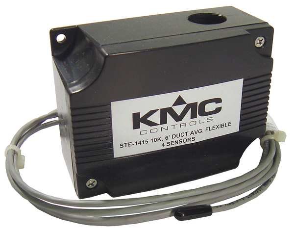 Temperature Sensor, 6 Ft. Duct Averaging, Kmc Controls, Mfr#: STE-1415