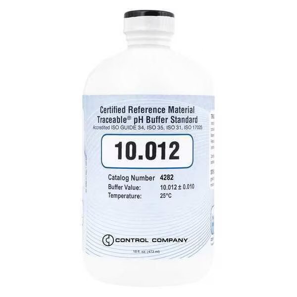 pH Standard, Cert.Ref Material, CRM 10.012, Traceable, Mfr#: 4282