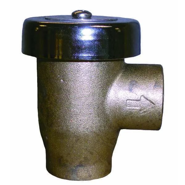 Vacuum Breaker, 3/4 In, FNPT, Brass, 125 psi, Apollo Valves, Mfr#: 3820401