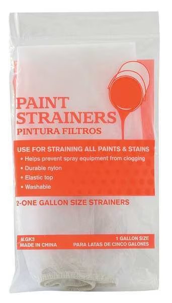 Reusable Paint Strainer, 12x12-1/2 In, PK2, Deroyal, Mfr#: PS1
