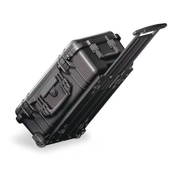Black Protective Case, 22"L x 13.81"W x 9"D, Latch: Double Throw, Pelican, Mfr#: 1510