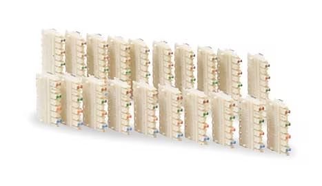 Connecting Block, Terminated, PK10, Hubbell Premise Wiring, Mfr#: 110CB5P10