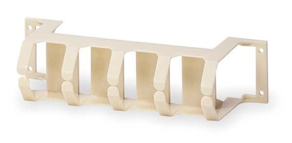 Jumper Trough, White10.8 in L, 2.68 in H, Hubbell Premise Wiring, Mfr#: 110TRA