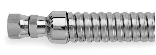1/2 In X 4 Ft Cryogenic Hose, Hose Master, Mfr#: G50CNG04