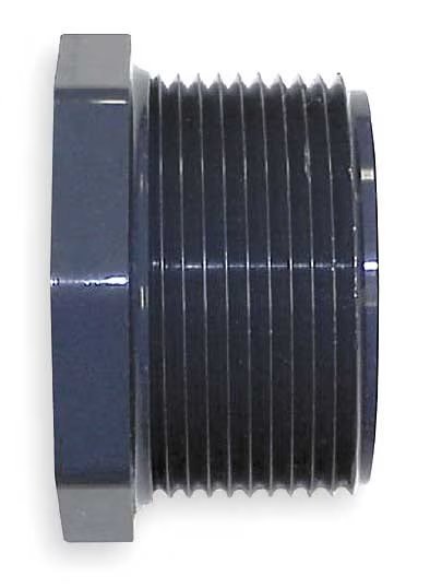 CPVC Reducer Bushing, Schedule 80, 1/2" x 3/8" Pipe Size, MNPT x FNPT, EnjoyTool Select, Mfr#: 9839-073