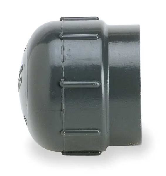 CPVC Cap, Schedule 80, 1-1/2" Pipe Size, FNPT, EnjoyTool Select, Mfr#: 9848-015