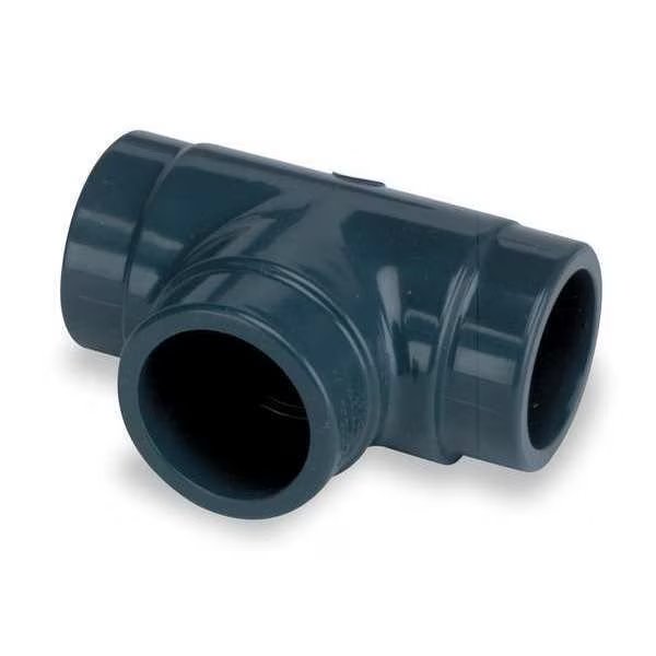 PVC Tee, Socket x Socket x Socket, 3/8 in Pipe Size, EnjoyTool Select, Mfr#: 801-003