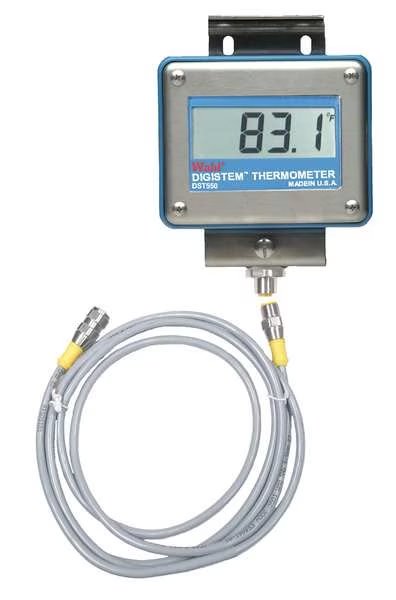 Digital RTD Thermometer, -328 Degrees to 1472 Degrees F, Wahl, Mfr#: D1396-10