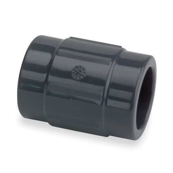 CPVC Reducing Coupling, Schedule 80, 2" x 1-1/2" Pipe Size, Socket, EnjoyTool Select, Mfr#: 9829-251