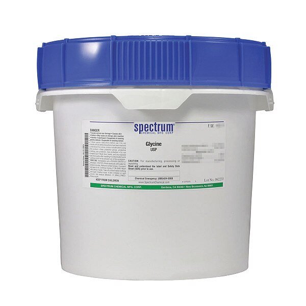Glycine, USP, 12kg, Spectrum, Mfr#: AM125-12KG