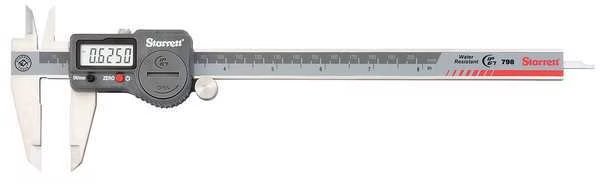 Electronic Digital Caliper, 0 to 8 In, Starrett, Mfr#: 798A-8/200