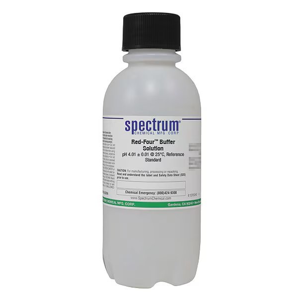 Bffr Sltn, R, pH4.01 +/- 0.01/25DegC, 500mL, Spectrum, Mfr#: B1163-500MLPL