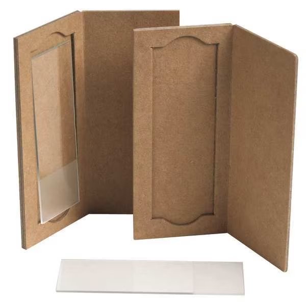 Slide Mailer, Light Brown, PK25, Heathrow Scientific, Mfr#: HS9903