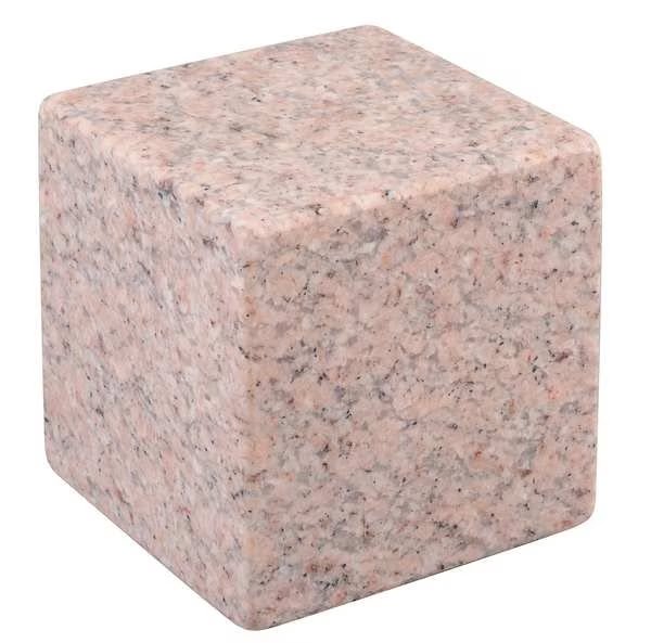 Granite Cube, Pink, 6-Face, AA, 3x3x3, Starrett, Mfr#: 81980