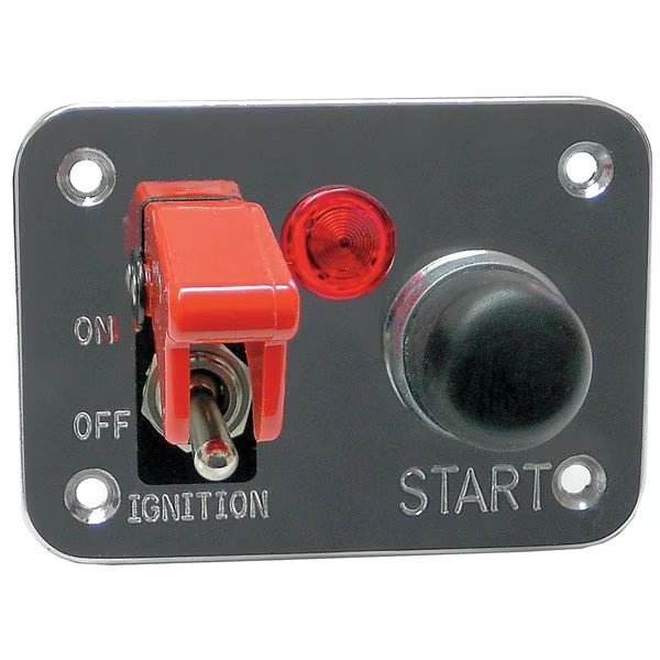 Start/Ignition Panel, Silver, Copper, Battery Doctor, Mfr#: 20280