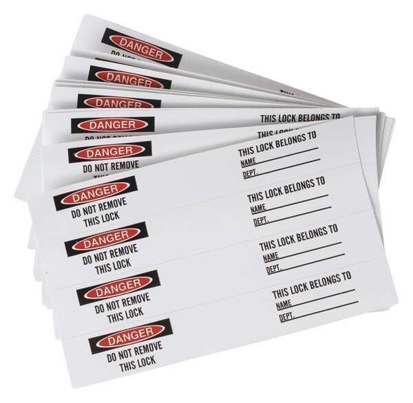 Label, Lock, PK40, Brady, Mfr#: 121448