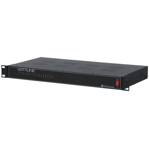Power Supply, 16 PTC, 16 Amp, Altronix, Mfr#: VertiLine63TD