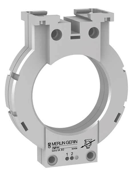 Ground Fault Sensor, Toroid, 80 mm, 160A, Schneider Electric, Mfr#: 50439