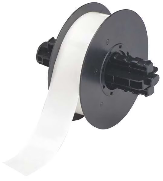 Tape, Clear, Labels/Roll: Continuous, Brady, Mfr#: B30C-1125-595-CL