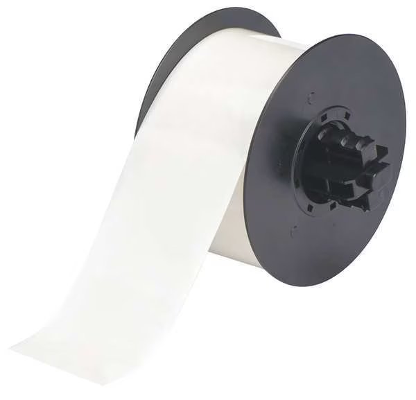 Tape, Clear, Labels/Roll: Continuous, Brady, Mfr#: B30C-2250-595-CL