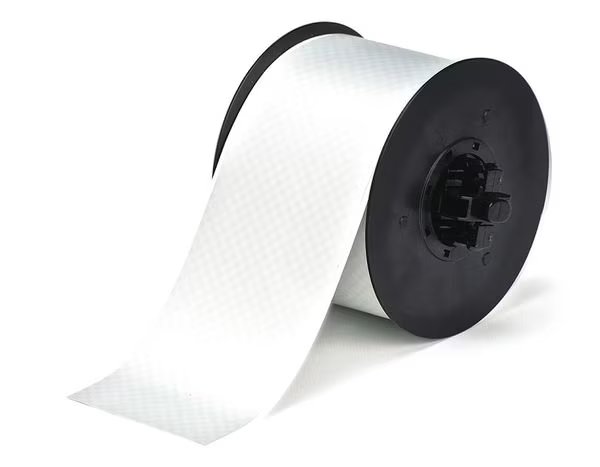Tape, Metallic Silver, Labels/Roll: Continuous, Brady, Mfr#: B30C-3000-438-SL