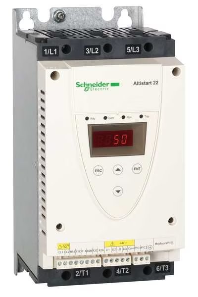 Soft Start, 208-600VAC, 32A, 3 Phase, Schneider Electric, Mfr#: ATS22D32S6U
