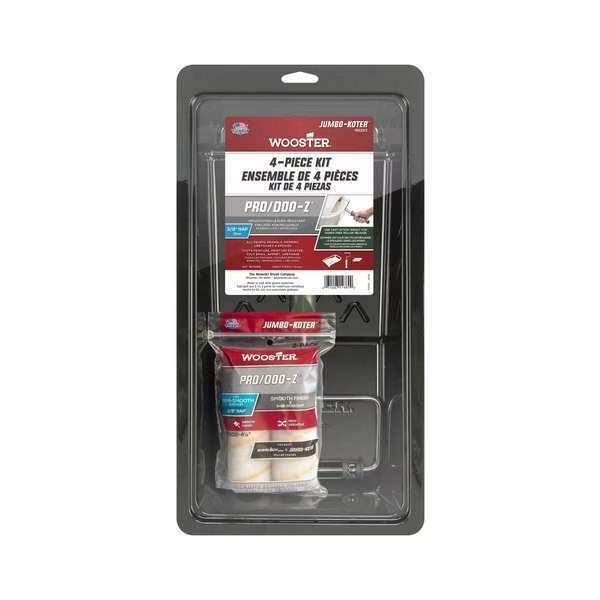 Paint Roller Kit, 4 I/2 In, Wooster, Mfr#: RR393-4 1/2