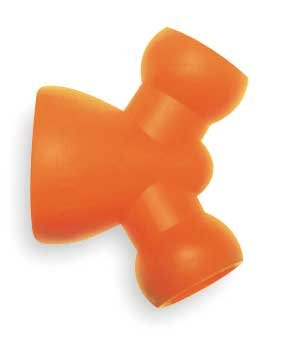 Hose Y Reducer, 3/4 In to 1/2 In, PK2, Loc-Line, Mfr#: 61512